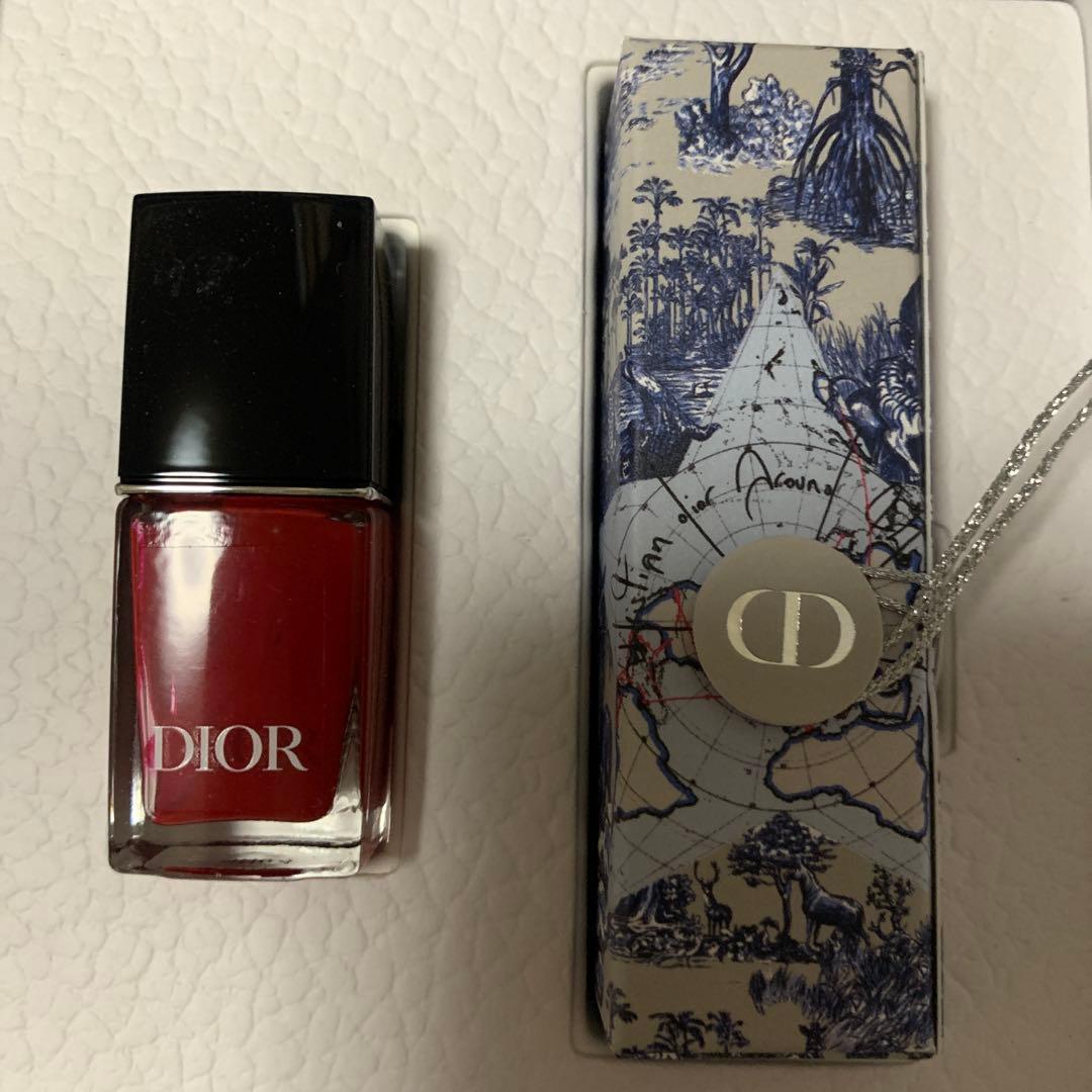 DIOR クリスチャンディオール　ネイルカラー 202 レッド 10ml