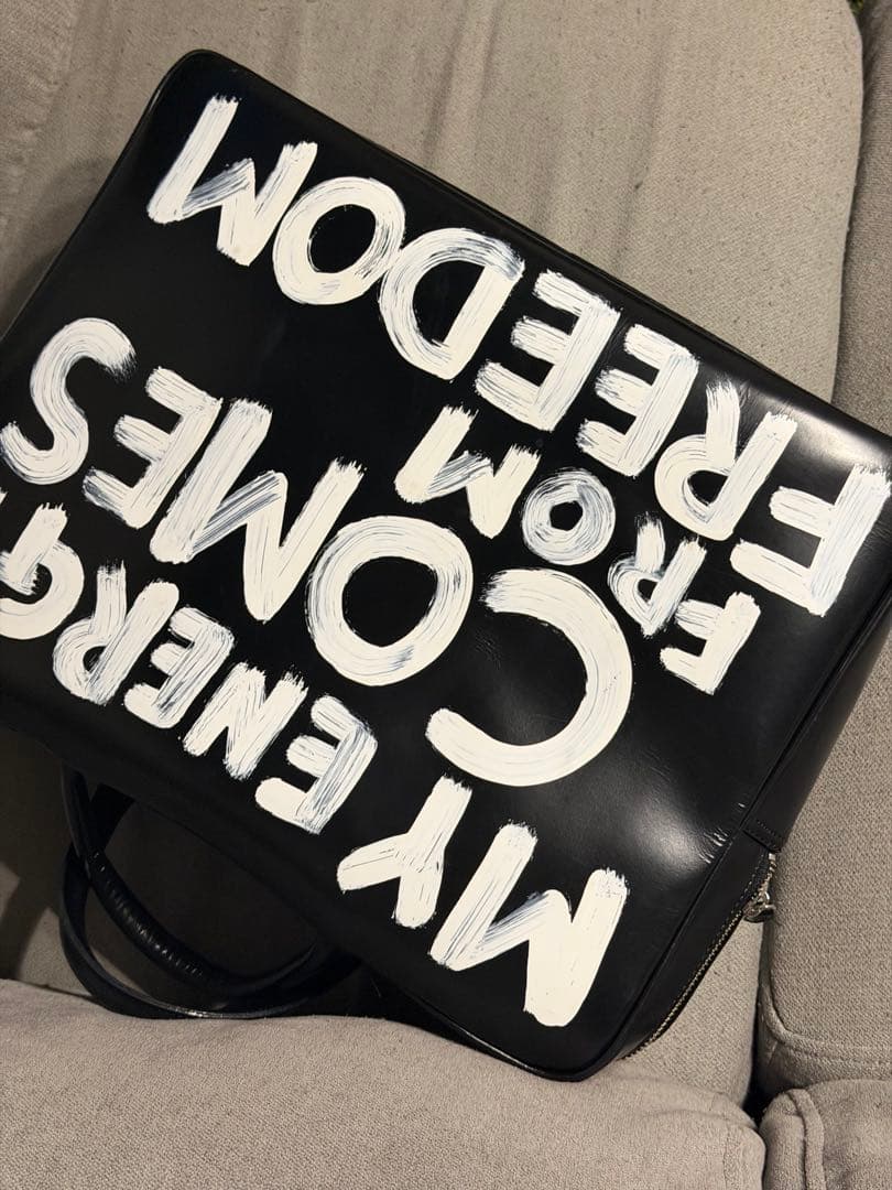 m*h様 COMME des GARCONS ペイントバッグ ブラック