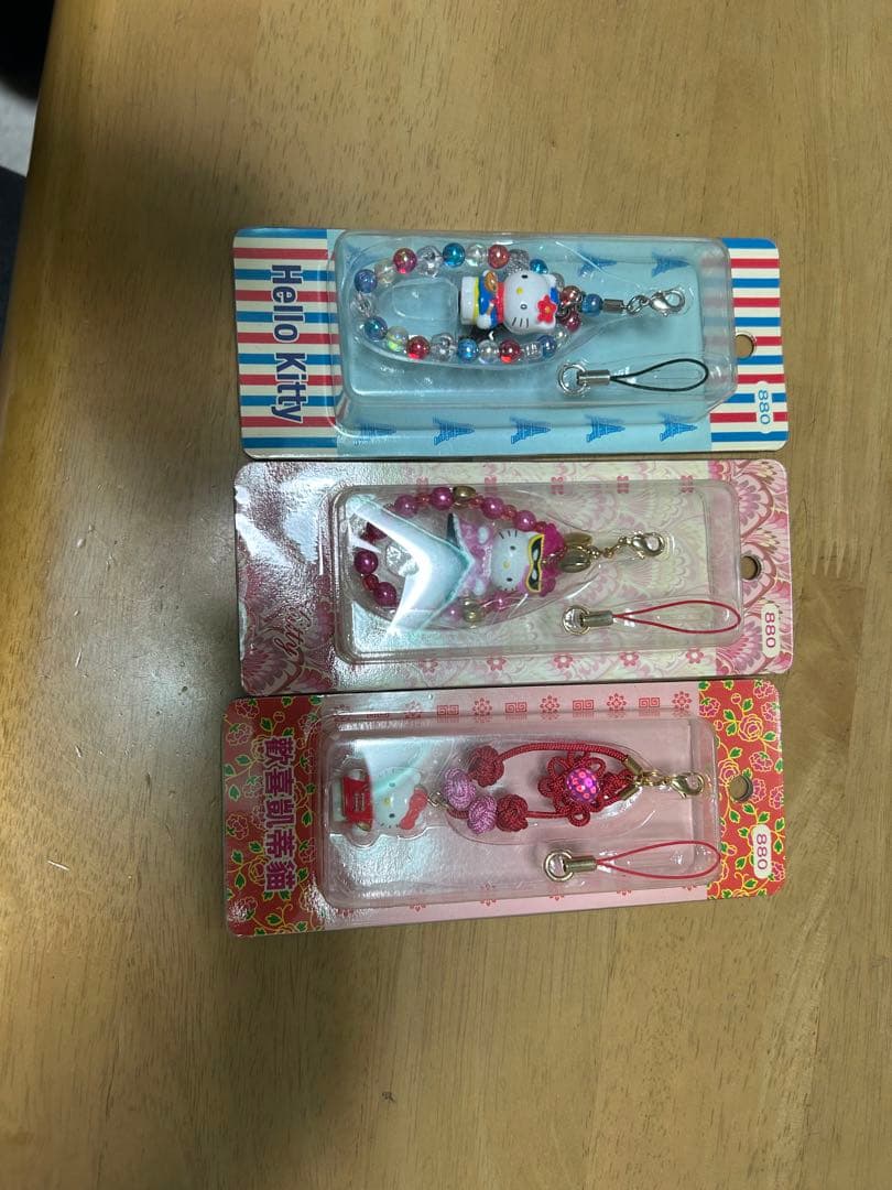 レア　海外キティー　ストラップ