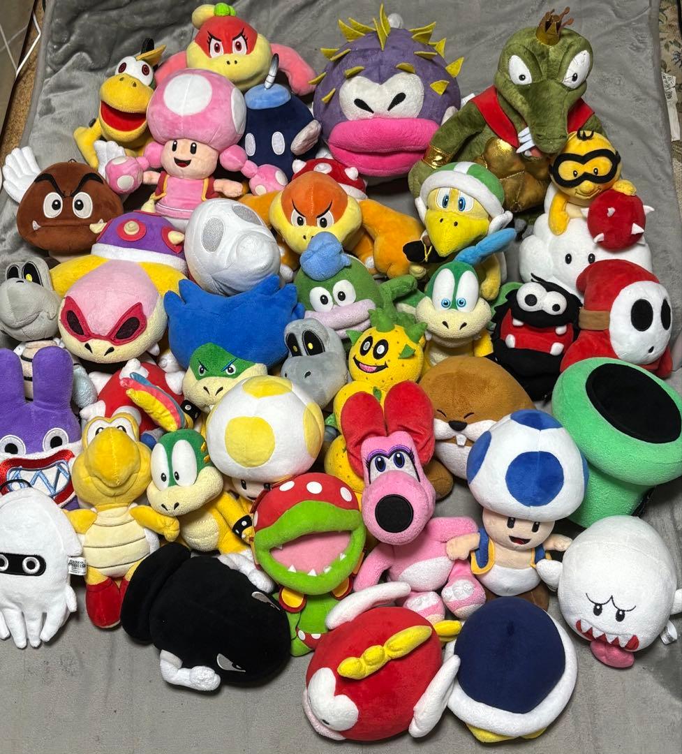 スーパーマリオ ぬいぐるみ 35体 まとめ売り - メルカリ