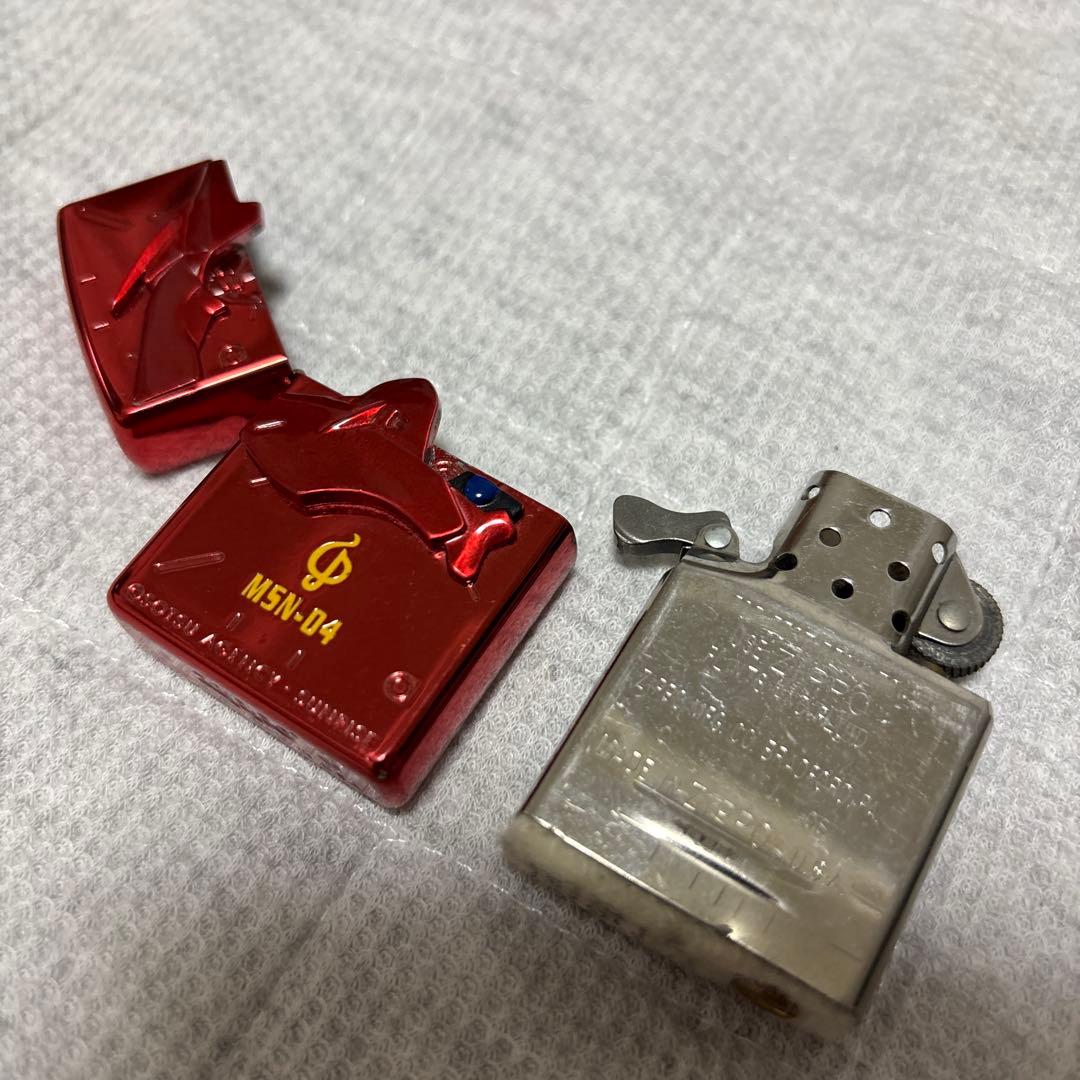 専用 ジッポライター zippo ガンダム サザビー オープンヘッド - メルカリ
