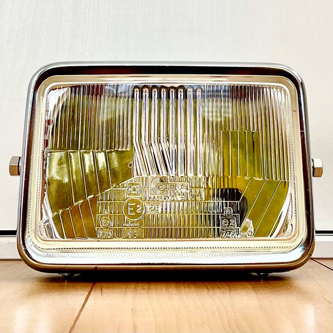 シビエ CIBIE 角型 ヘッドライト CBR400F 当時物 角目 マーシャル