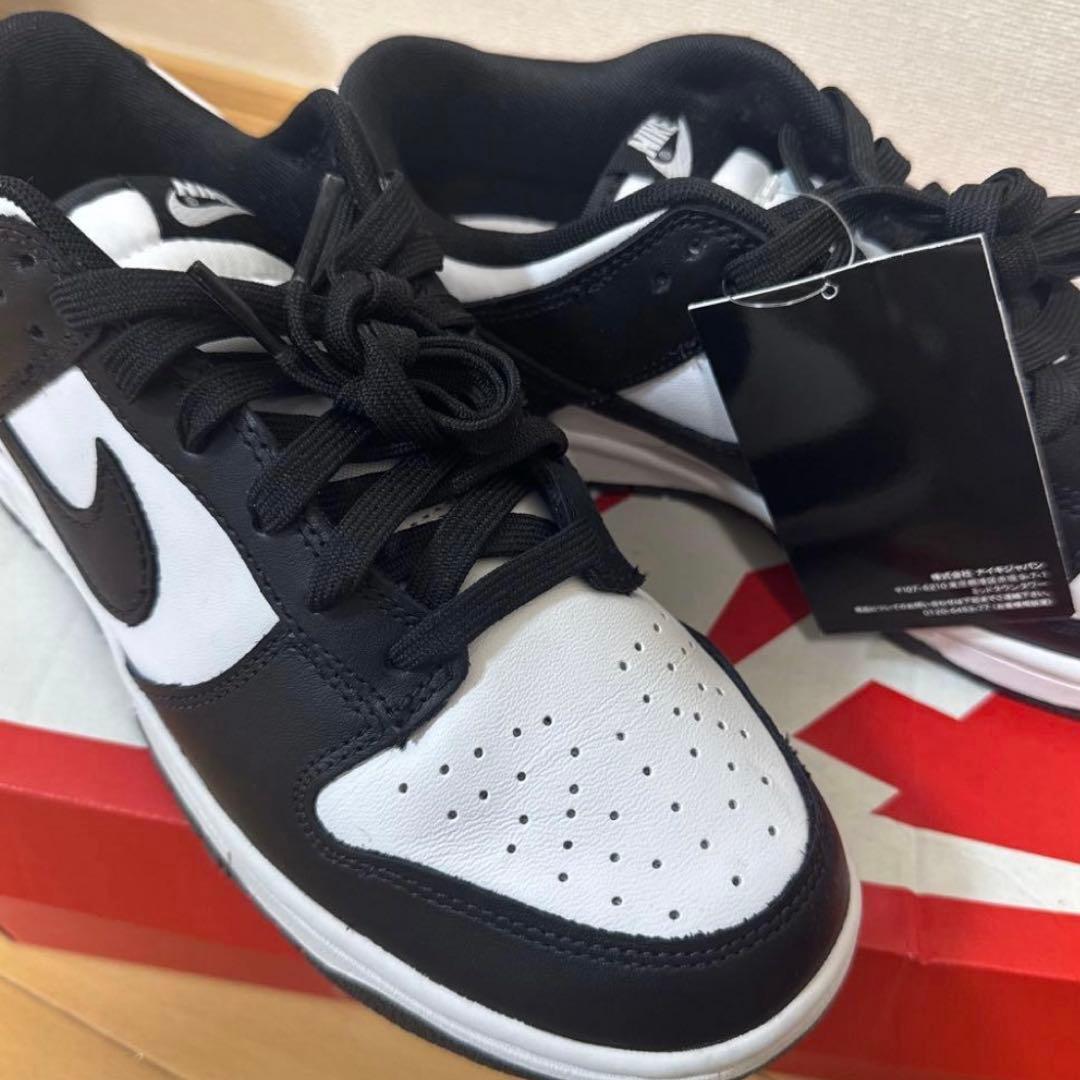 新品】Nike Dunk Low ブラック/ホワイト - メルカリ