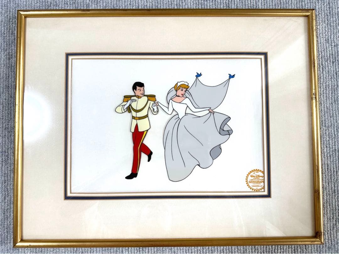 ディズニー　セル画　絵　シンデレラ　9500　limited edition