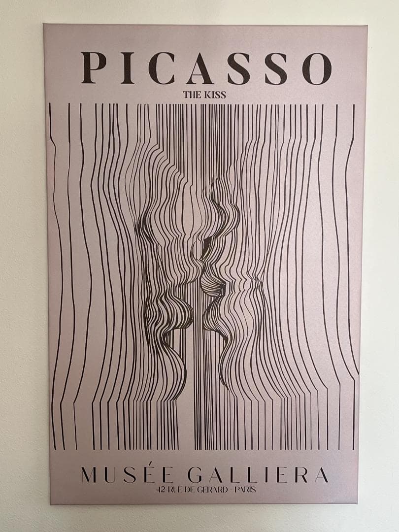 Pablo Picasso パブロ・ピカソ THE KISS アートパネル