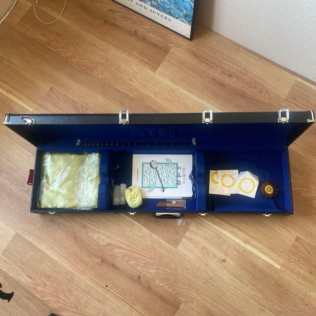 SUZUKI 三味線 かえで ハードケース付き