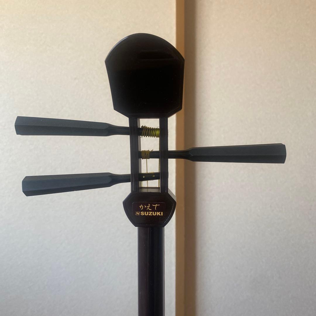 SUZUKI 三味線 かえで ハードケース付き