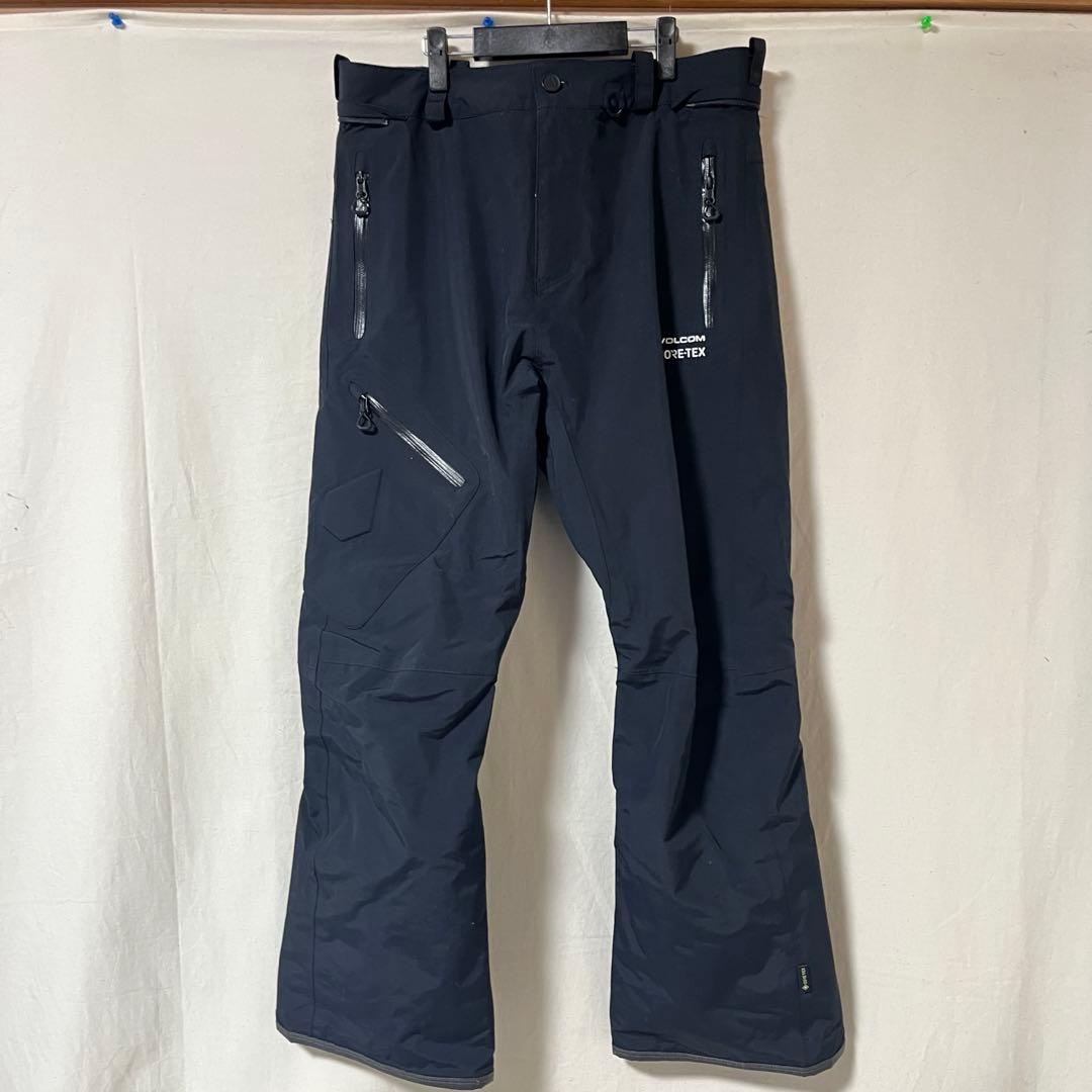 VOLCOM GORE-TEX スノーボードパンツ 黒　ブラック　21-22