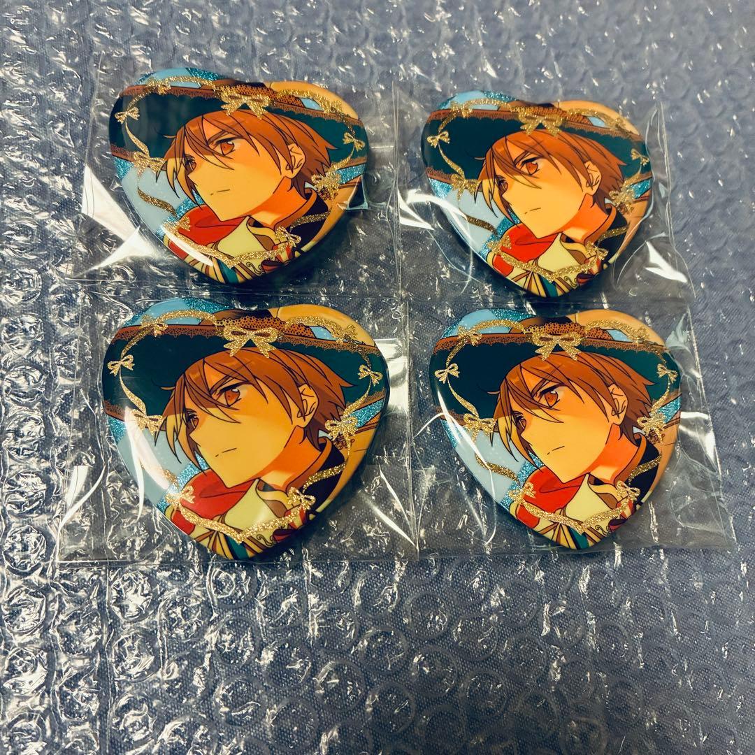あんスタ ラメキラハートカンバッジコレクション 真白友也 - メルカリ