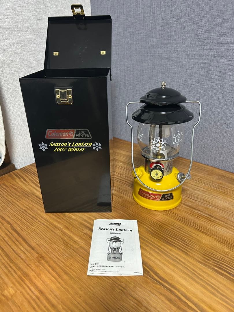 【極美品】Coleman 2007 WINTER シーズンズランタン コールマン(COLEMAN)|シーズンランタン 2007|【ハードオフ公式通販