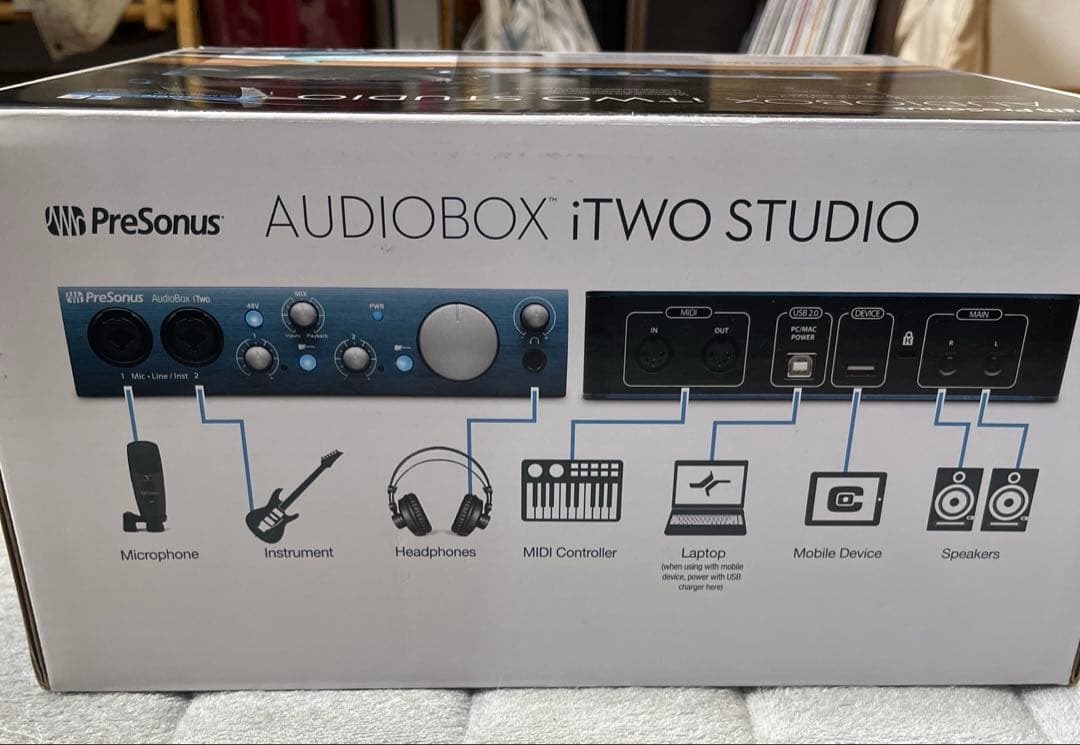 PreSonus AudioBox iTwo Studio ソフト無し - メルカリ