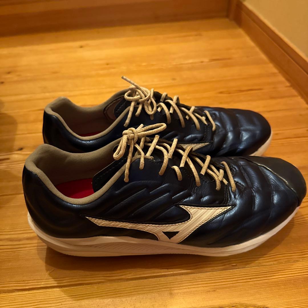 ミズノプロスパイク　クッションレボプロ　26.5cm ネイビー