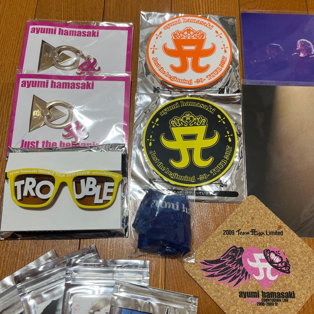 浜崎あゆみ コンサートグッズ キーホルダー コースター マグネット