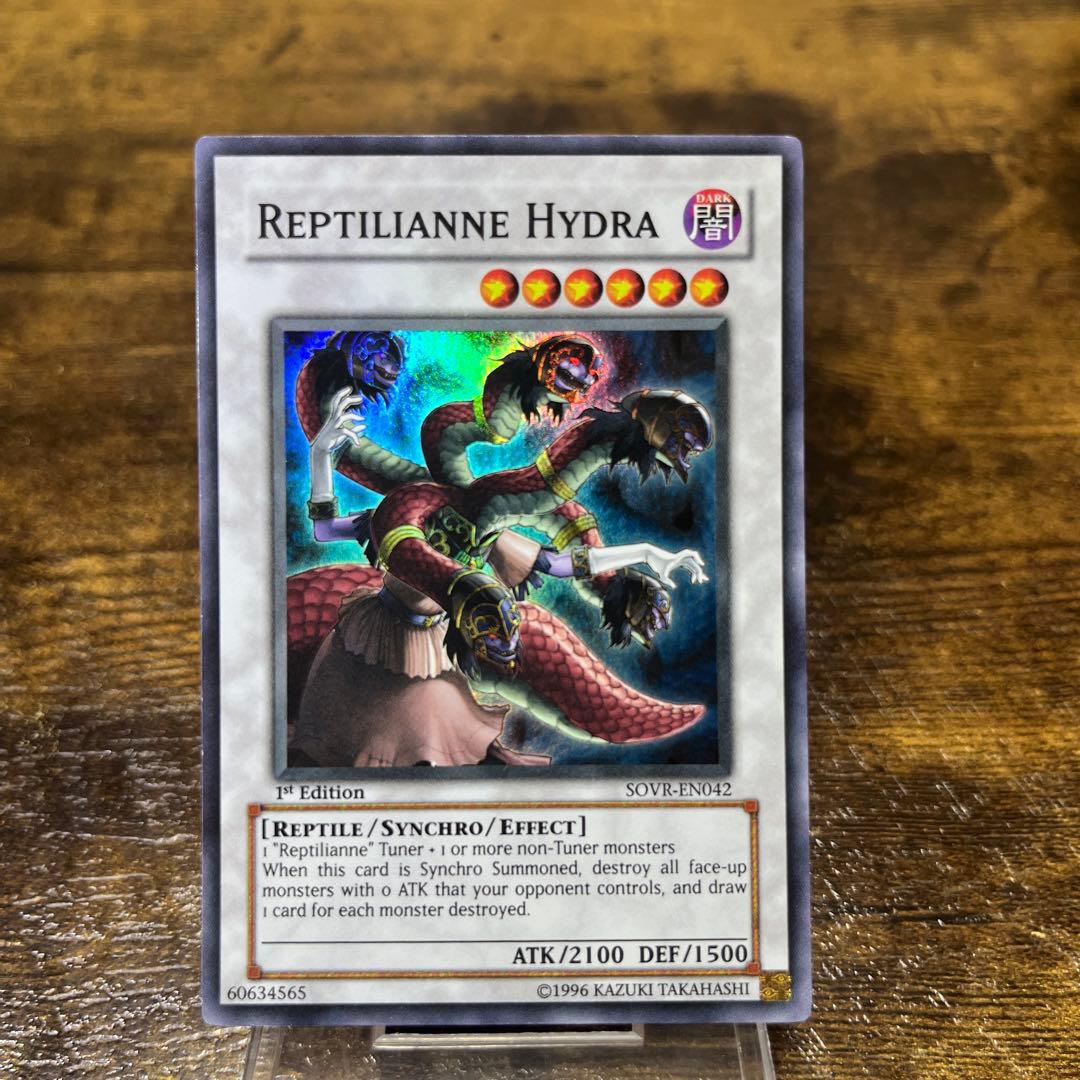 遊戯王【英語版】レプティレス・ラミア 1st スーパー‼️ - メルカリ