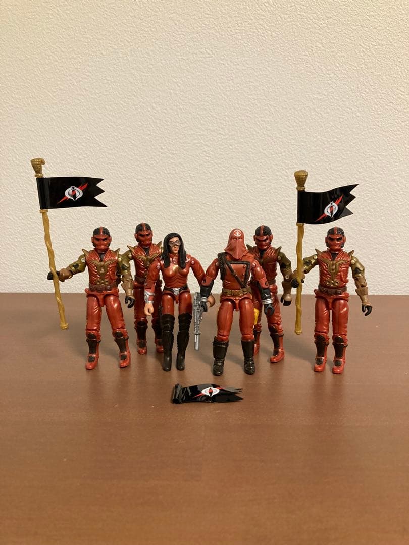 GIジョー コブラ インペリアル 6体セット 3.75