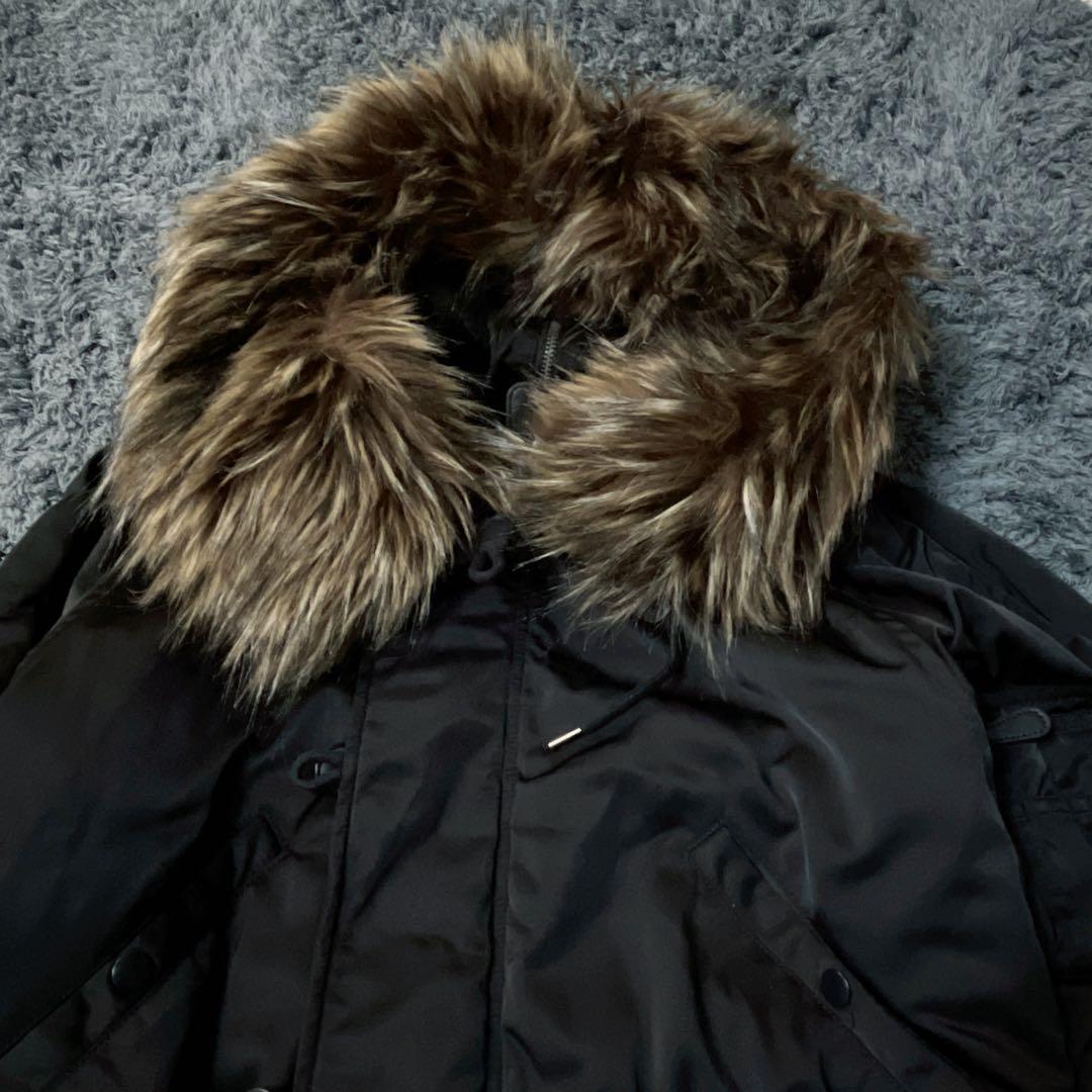 AZUL by moussy N-2Bフライトジャケット y2k 黒 マウジー - メルカリ