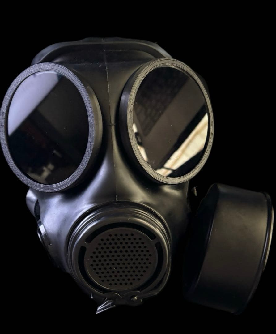 ［新品＋］S10ガスマスク MF22 スモーク 中国軍 イギリス軍 ミリタリー