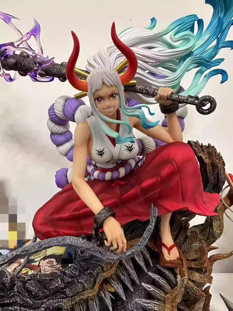 ワンピース ヤマト フィギュア ガレージキット 塗装済み完成品 pop