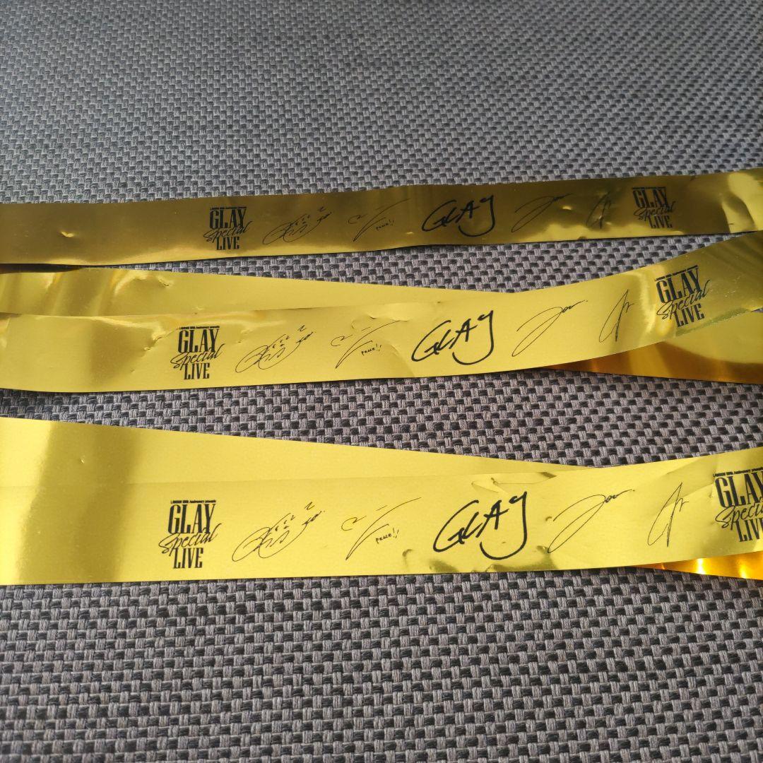 GLAY Special LIVE記念アクリルブロック&銀テープ&レシート - メルカリ