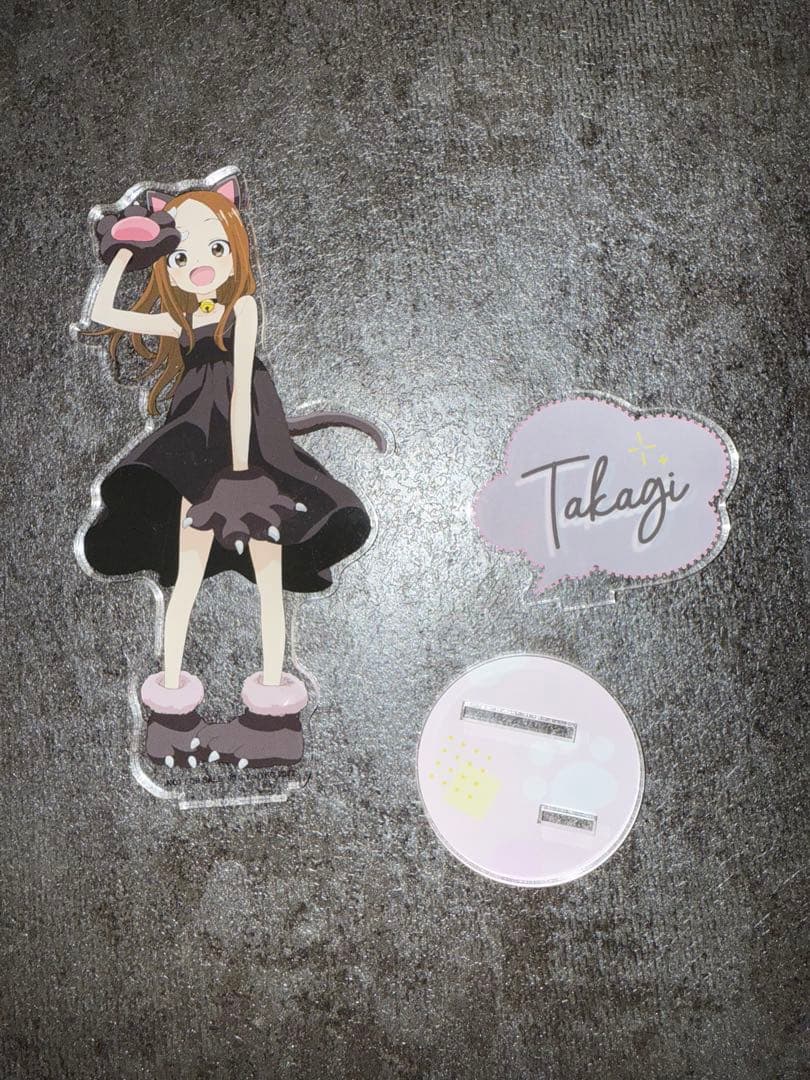 からかい上手の高木さん　Blu-ray 全巻購入特典　アクリルスタンド　猫