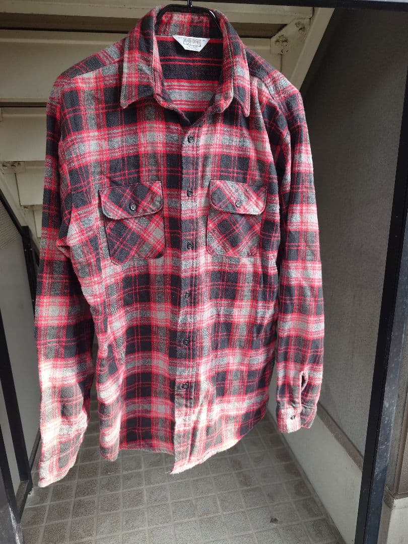 p*7様 FIVE BROTHER ネルシャツ XL TALL USA製