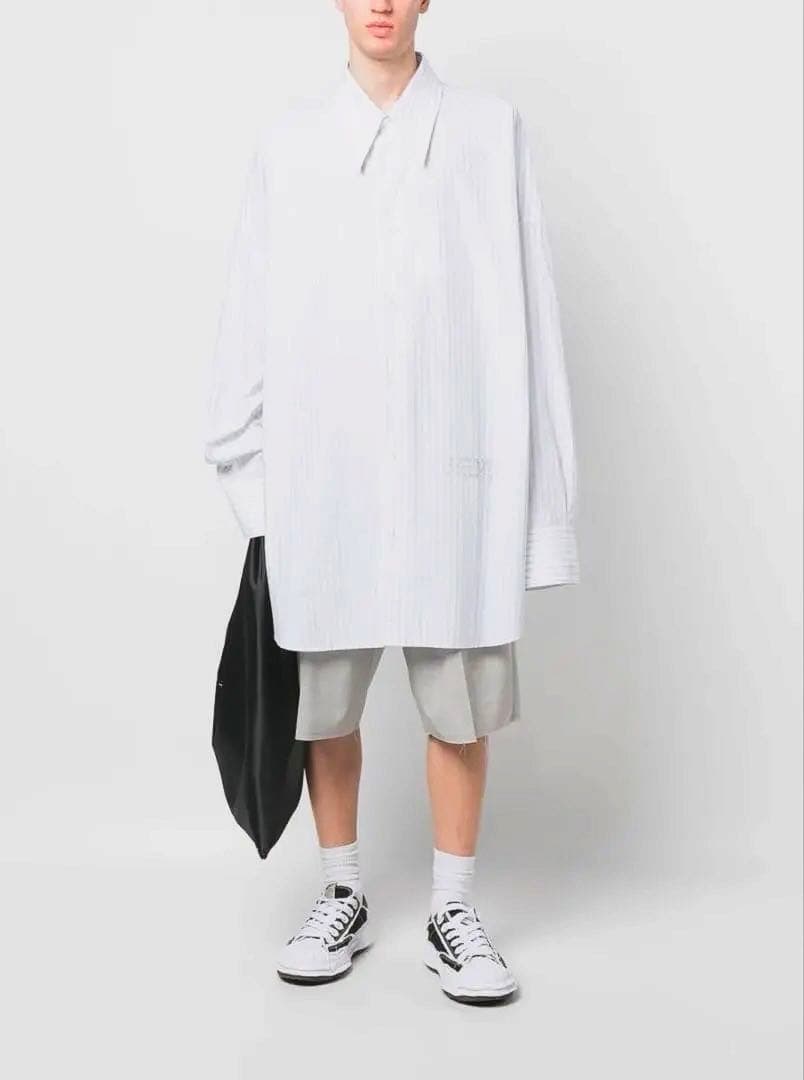 【新品】大特価❗️MM6 マルジェラ ナンバーモチーフ シャツ