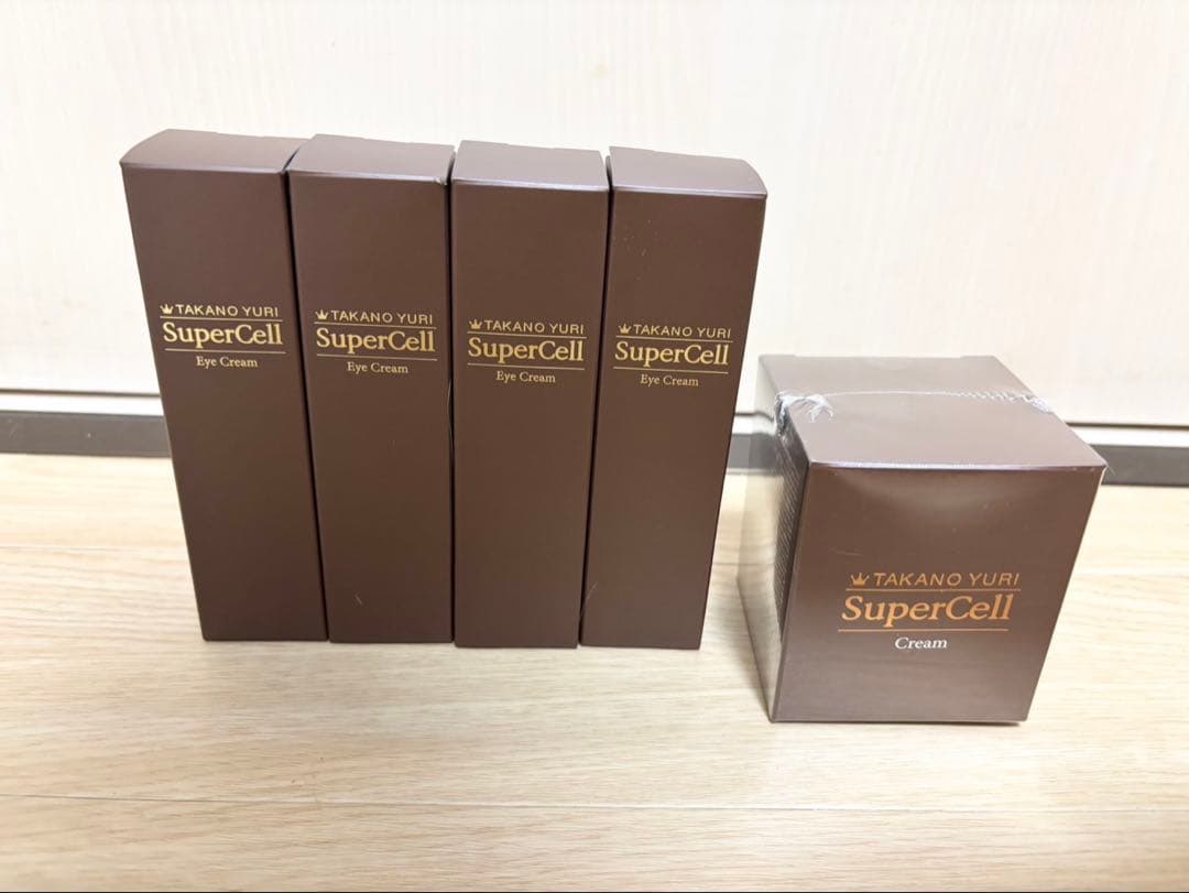 たかの友梨　スーパーセル《アイクリーム》12g×4本 スーパーセルクリーム×1本