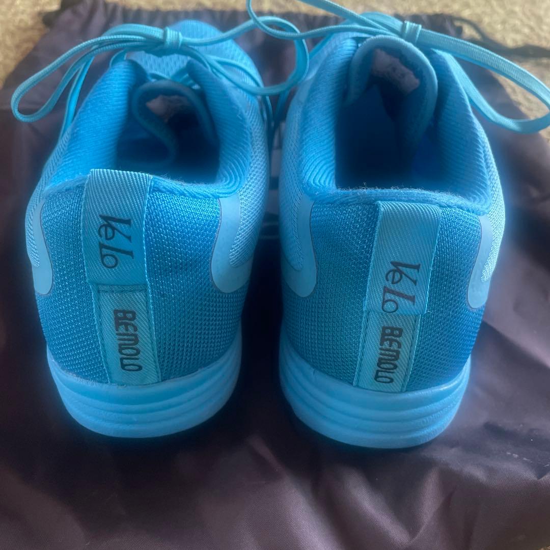 WORLD WING BEMOLOビモロシューズ ブルー 24.5cm