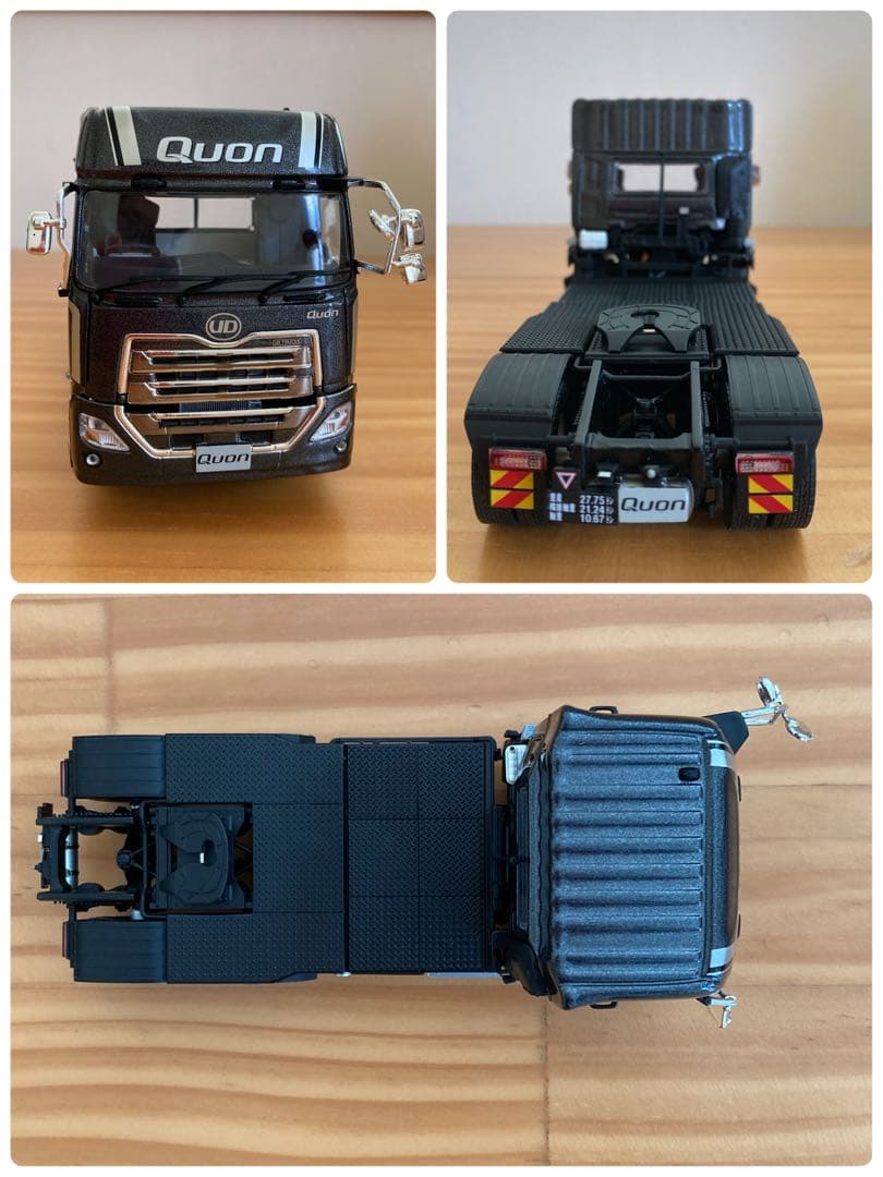 UDトラックス クオン 1/43 トラクターヘッド ミニチュアモデル - メルカリ