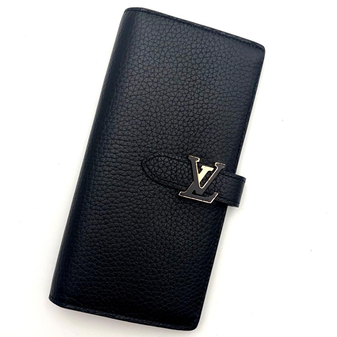 ☆極美品☆ルイヴィトン 長財布 トリヨン カプシーヌ ヴェルティカルウォレット