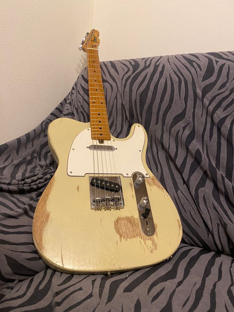 Greco グレコ　グネコ　テレキャスター　エイジド　ビンテージ　マツモク製 Greco (グレコ) エレキギター グネコロゴ テレキャスターデラックス