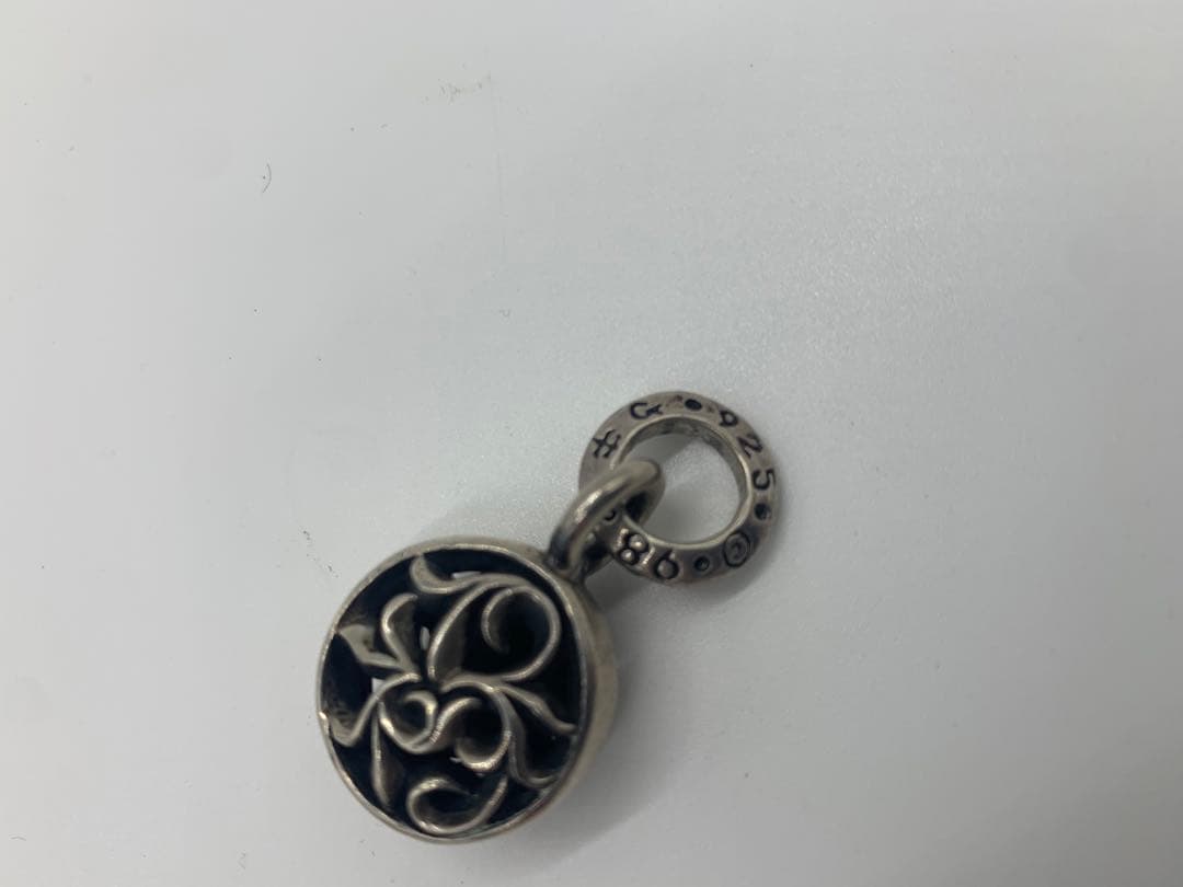 A&G シルバー ネックレス ペンダント ヘッド ハート 紋章 未使用品