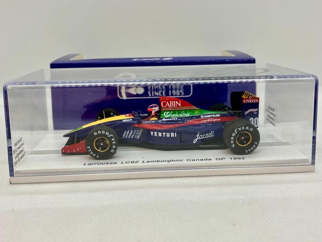 ☆片山右京 直筆サイン入り☆1/43☆ラルース LC92 ランボルギーニ