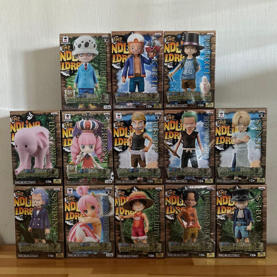 【新品未開封】 まとめ売り ワンピース DXフィギュア グランドラインチルドレン
