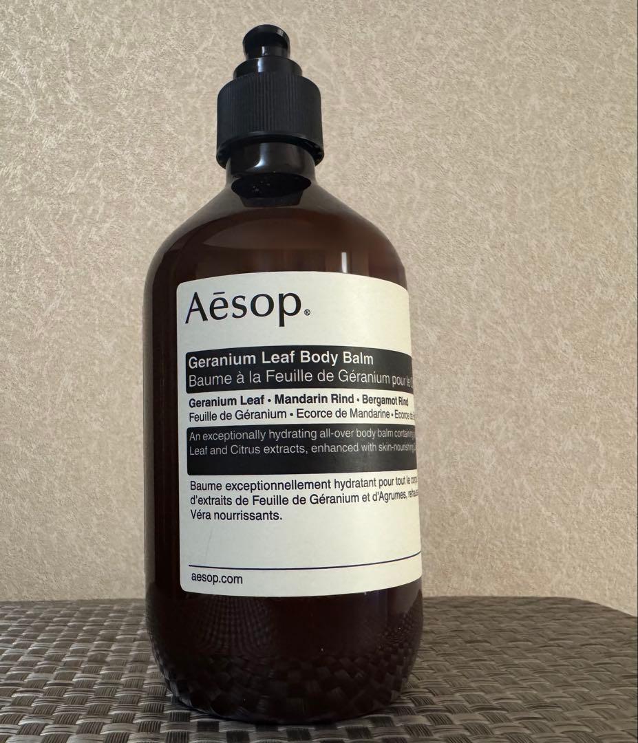 新品未使用 イソップ Aesop ゼラニウム ボディバーム Amazon | イソップ ゼラニウム ボディバーム 500ml [並行輸入品
