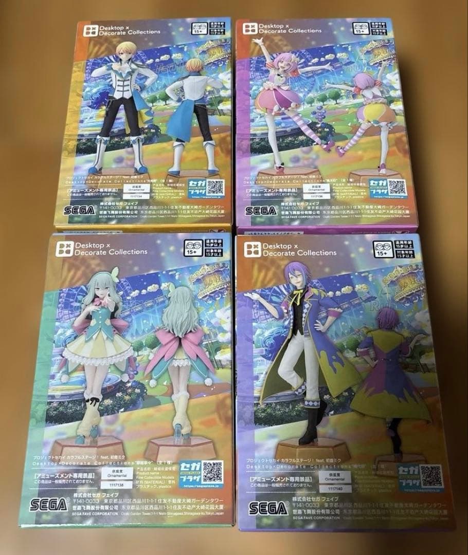 Desktop×Decorate 鳳えむ 天馬司 草薙寧々 神代類 4体セット④ - メルカリ