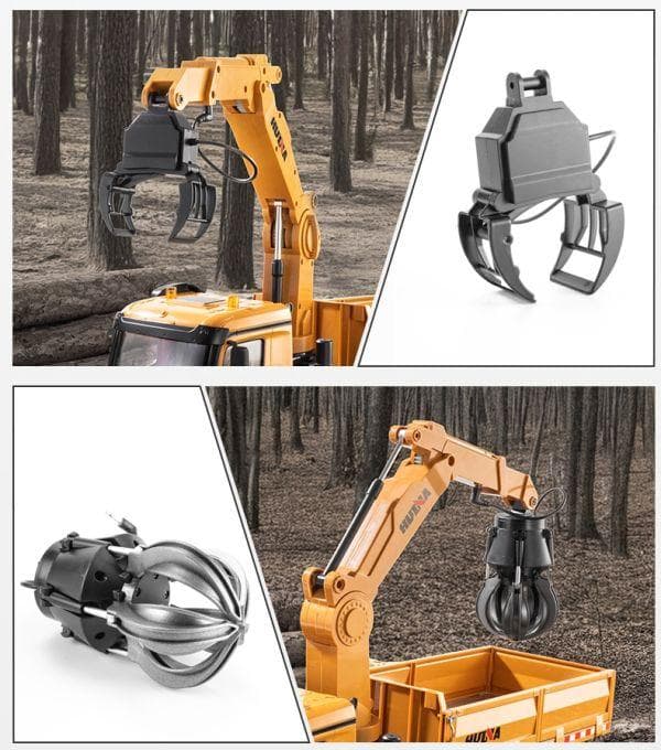 1/14 2.4GHz 26ch 4軸8輪 折り曲げ式 クレーントラックR/C