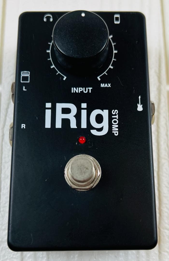 中古美品 iRig Stomp ペダルタイプ ギターインターフェース iOS対応 IK Multimedia iRig Stomp I/O｜ミュージックランドKEY