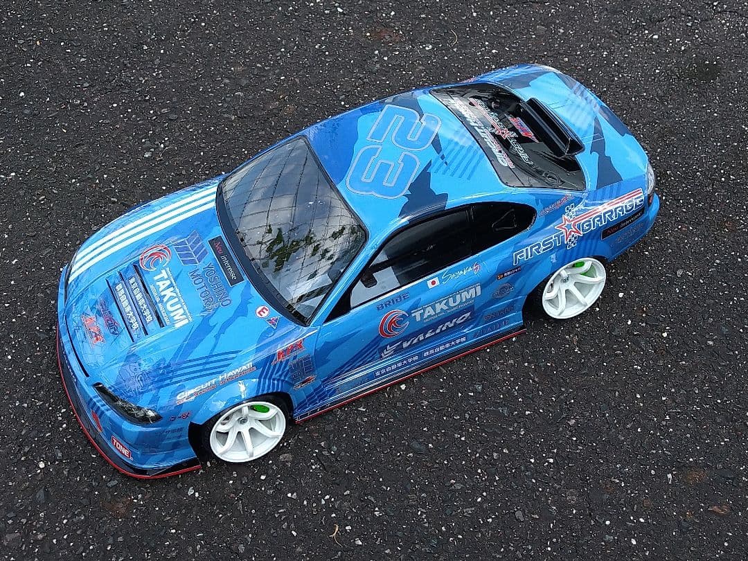 ヨコモ MERCURYサヤカスペシャル S15ボディ 製作済新品ラジコンボディ