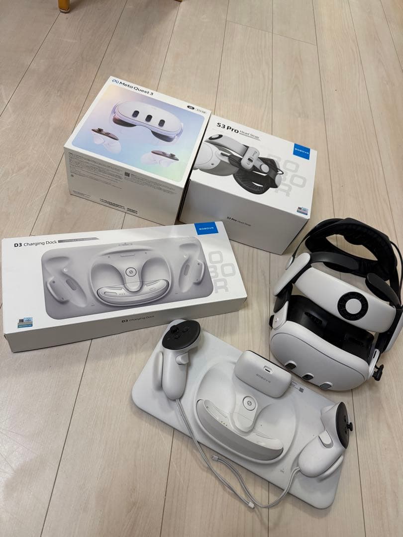 【超豪華11万円弱セット！美品】 Quest 3 512GB 使用1ヶ月