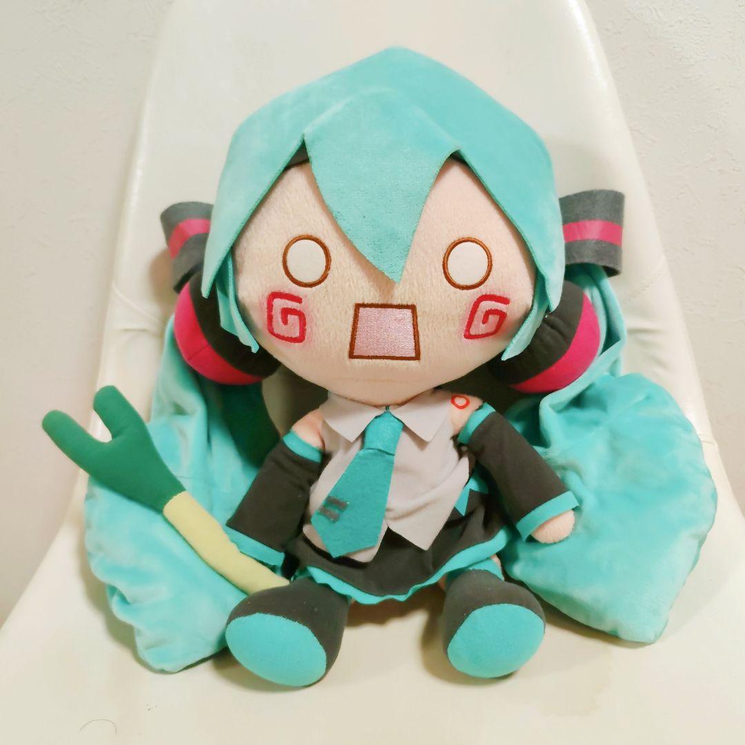 初音ミク メガジャンボぬいぐるみ はちゅねミク - メルカリ