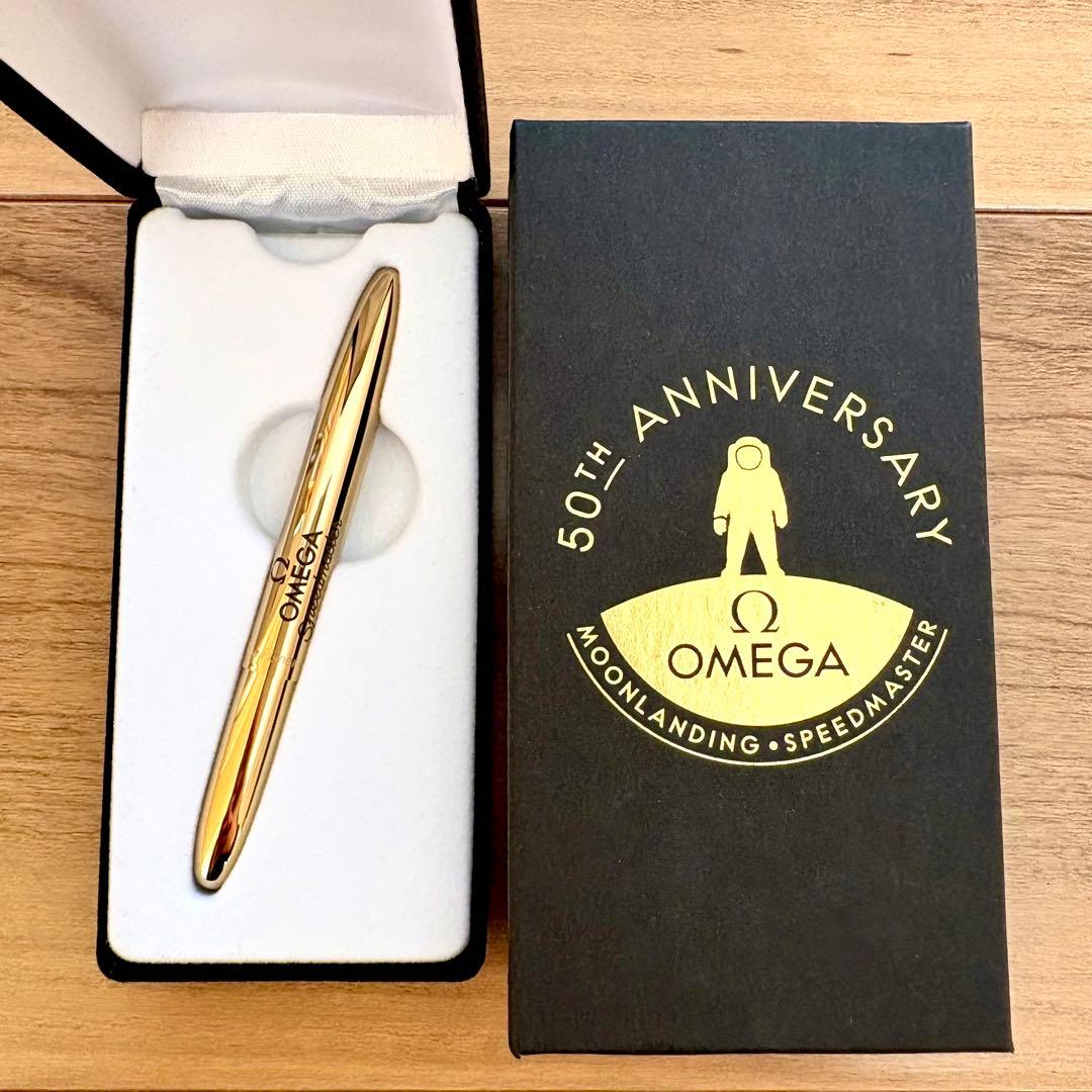OMEGA 月面着陸50周年 ボールペン Fisher Space Pen OMEGA 月面着陸50周年 ボールペン Fisher Space Pen - メルカリ
