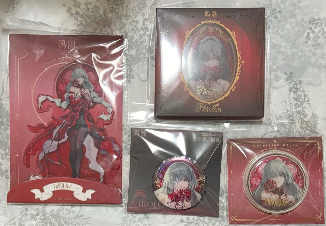 鳴潮 フローヴァ アクスタ 缶バッチ ギフトボックス