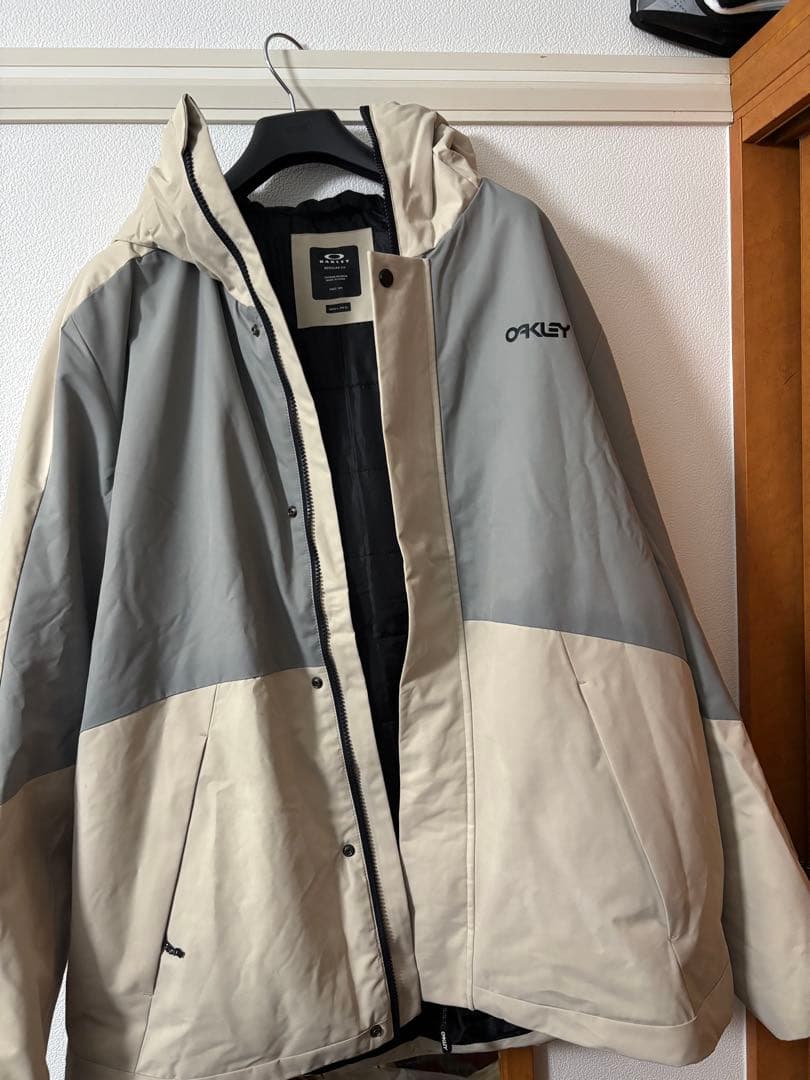 OAKLEY スノーボードウェア 男性用 グレー/ベージュ