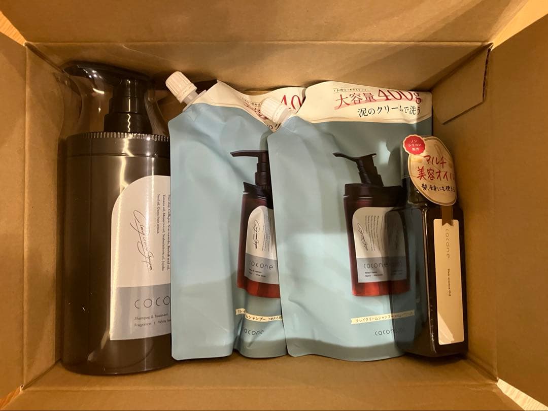 cocone ココネ ダメージケア シャンプー トリートメントセット 新ボトル