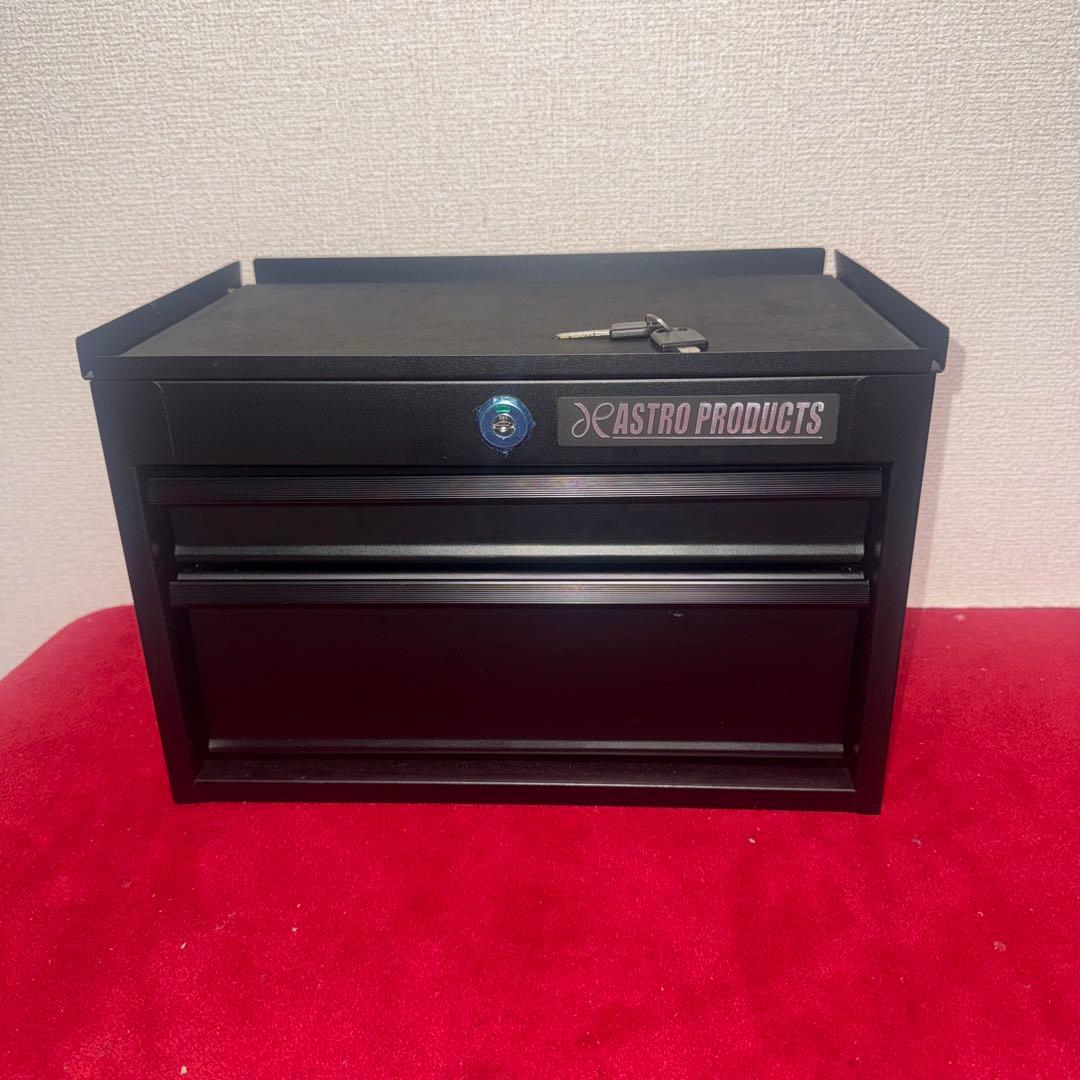 ASTRO PRODUCTS コンパクト ミドルチェスト 2段 マットブラック