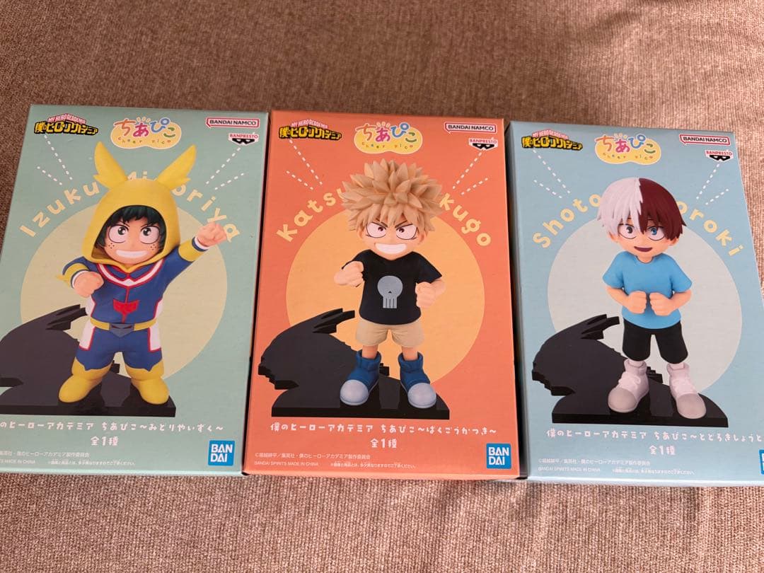 僕のヒーローアカデミア　ちあぴこ　3種セット 僕のヒーローアカデミア ちあぴこ 3種セット - メルカリ