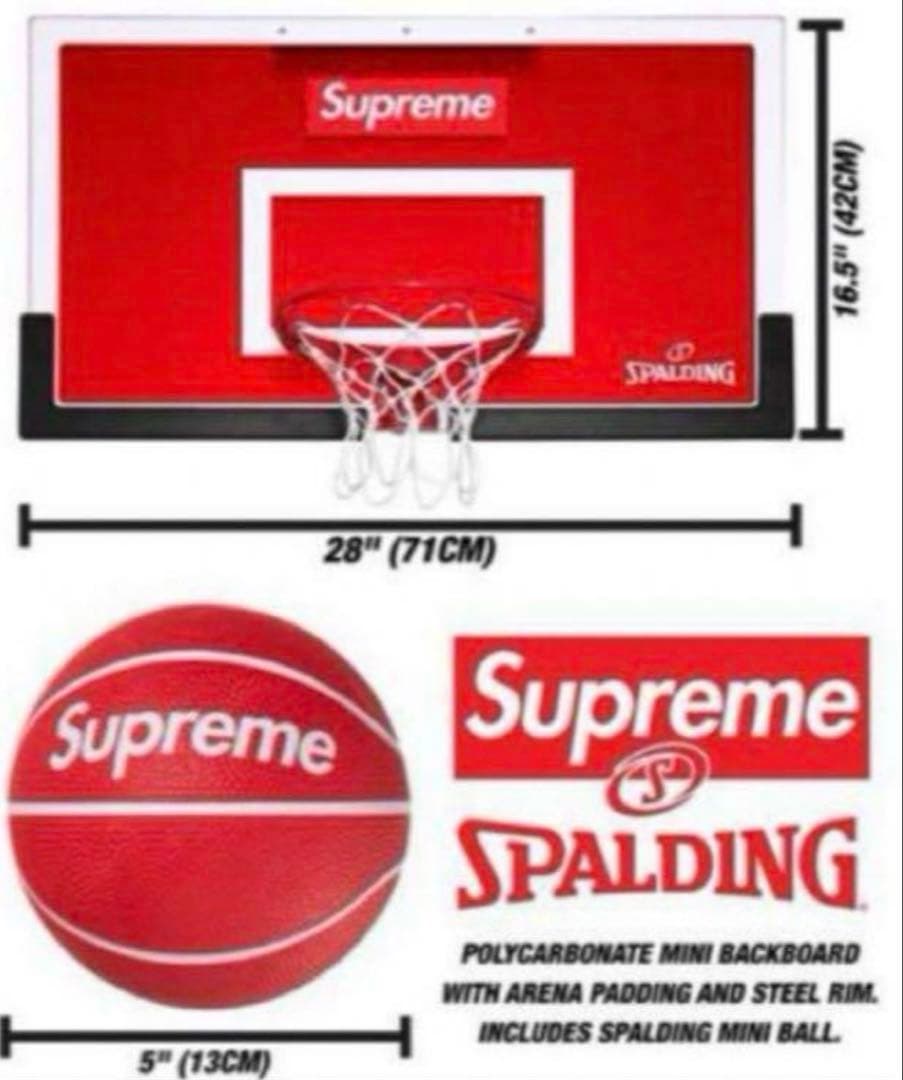 スポーツトイ・アクショントイ Supreme 23AW SpaldingMiniBasketball