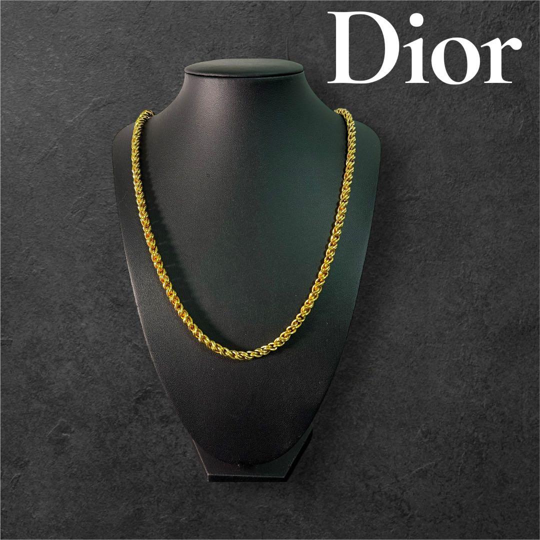 72ディオール　喜平風ゴールドチェーン