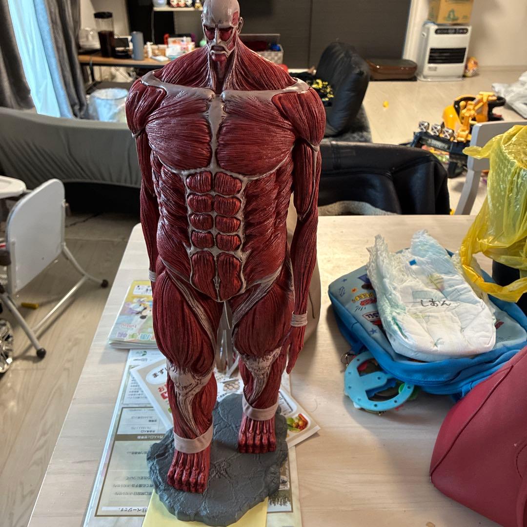 進撃の巨人のフィギュア PVC 約30cm ラストワン